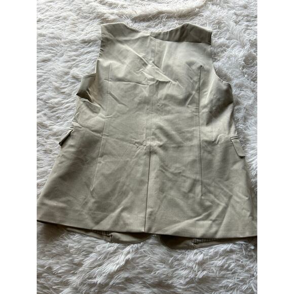 Urban Revivo Bundle Set Size 10 – Beige Tailored Vest & Black Midi Skirt - Picture 9 of 9